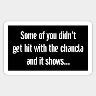 Chancla Latino humor Sticker